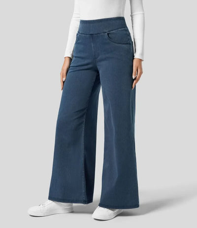 Evie | Comfortable High-Waisted Elastic Pants