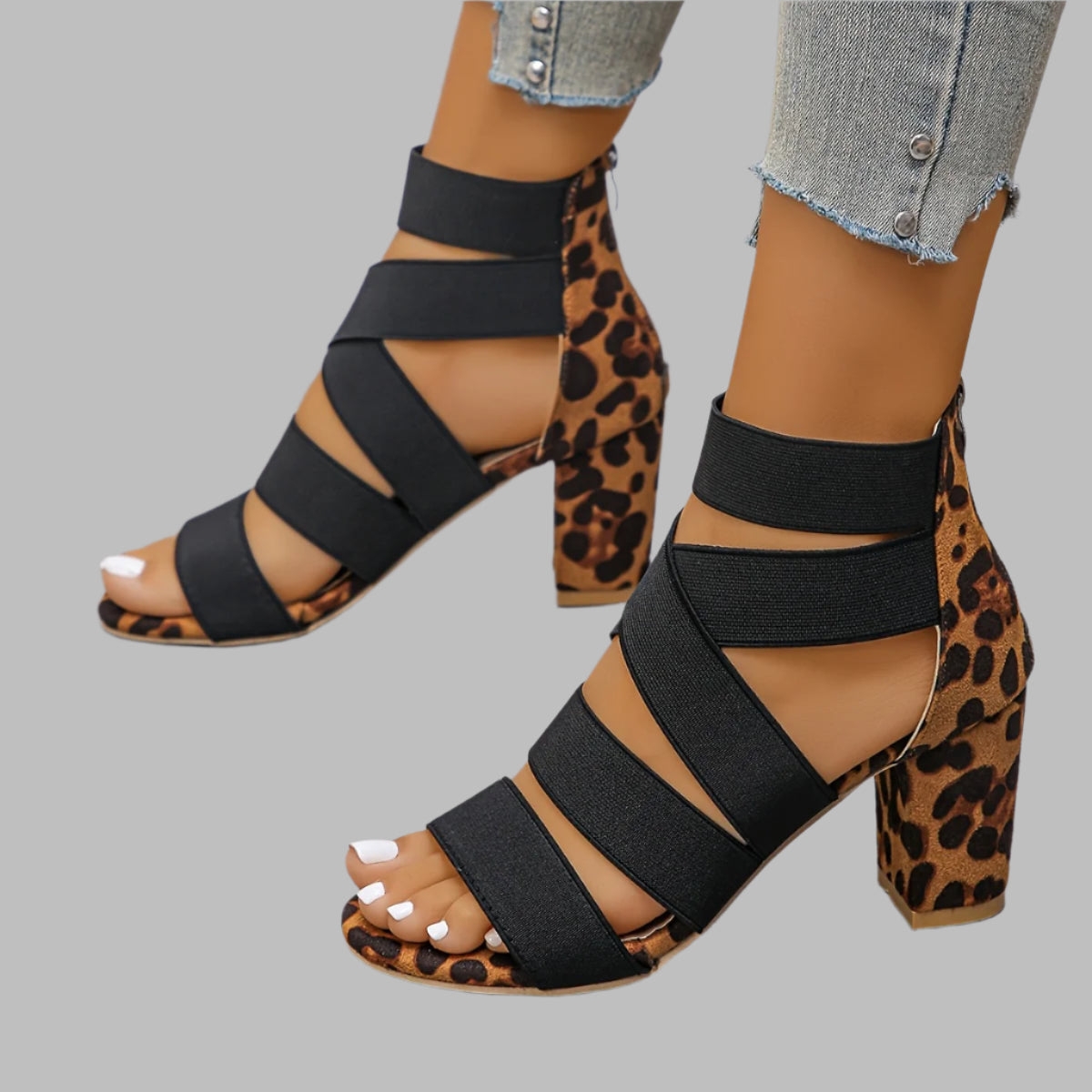 Valerie | Fierce Strap Block Heels