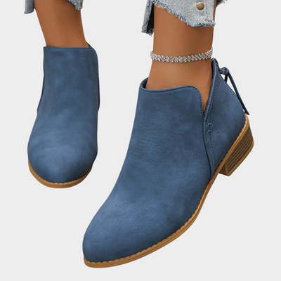 Lona | Low Heel Ankle Boots