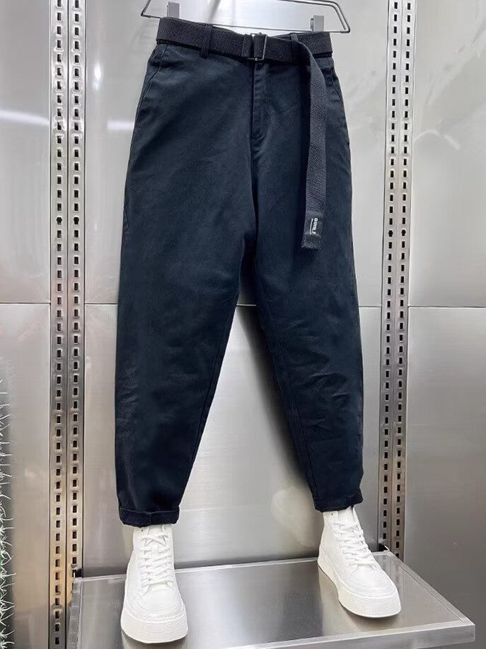 Bruce | Casual Pants with Belt