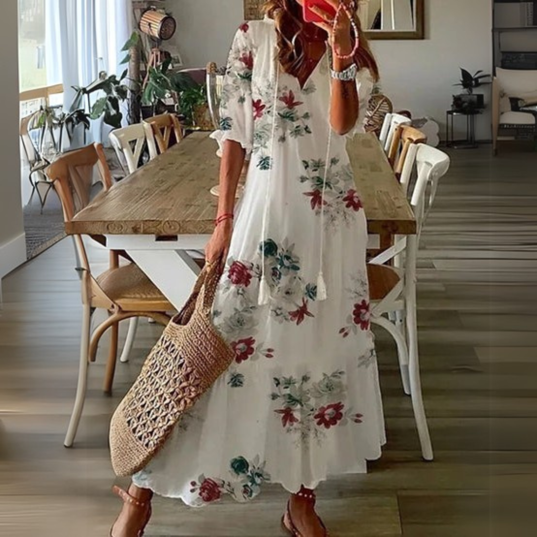 Isabella | Boho Lichotivé Maxi Dress