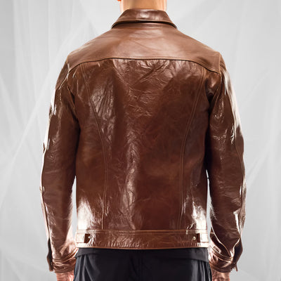 Leroy | Classic jacket made of flexible sheepskin