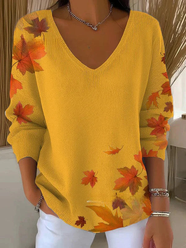 Carmen | V-Neck Knit Jumper