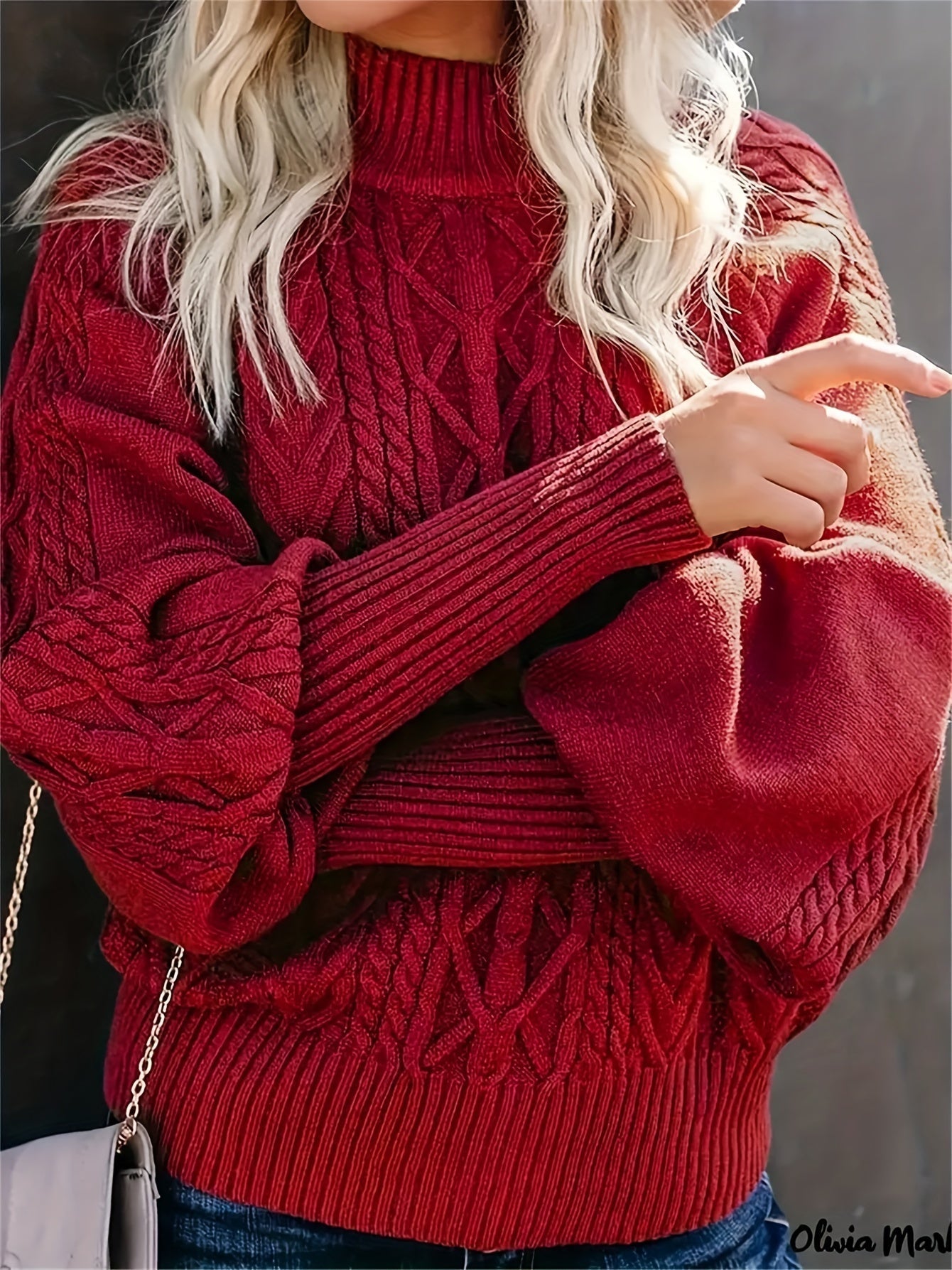 Bessie | Casual Long Sleeve Knitted Sweater