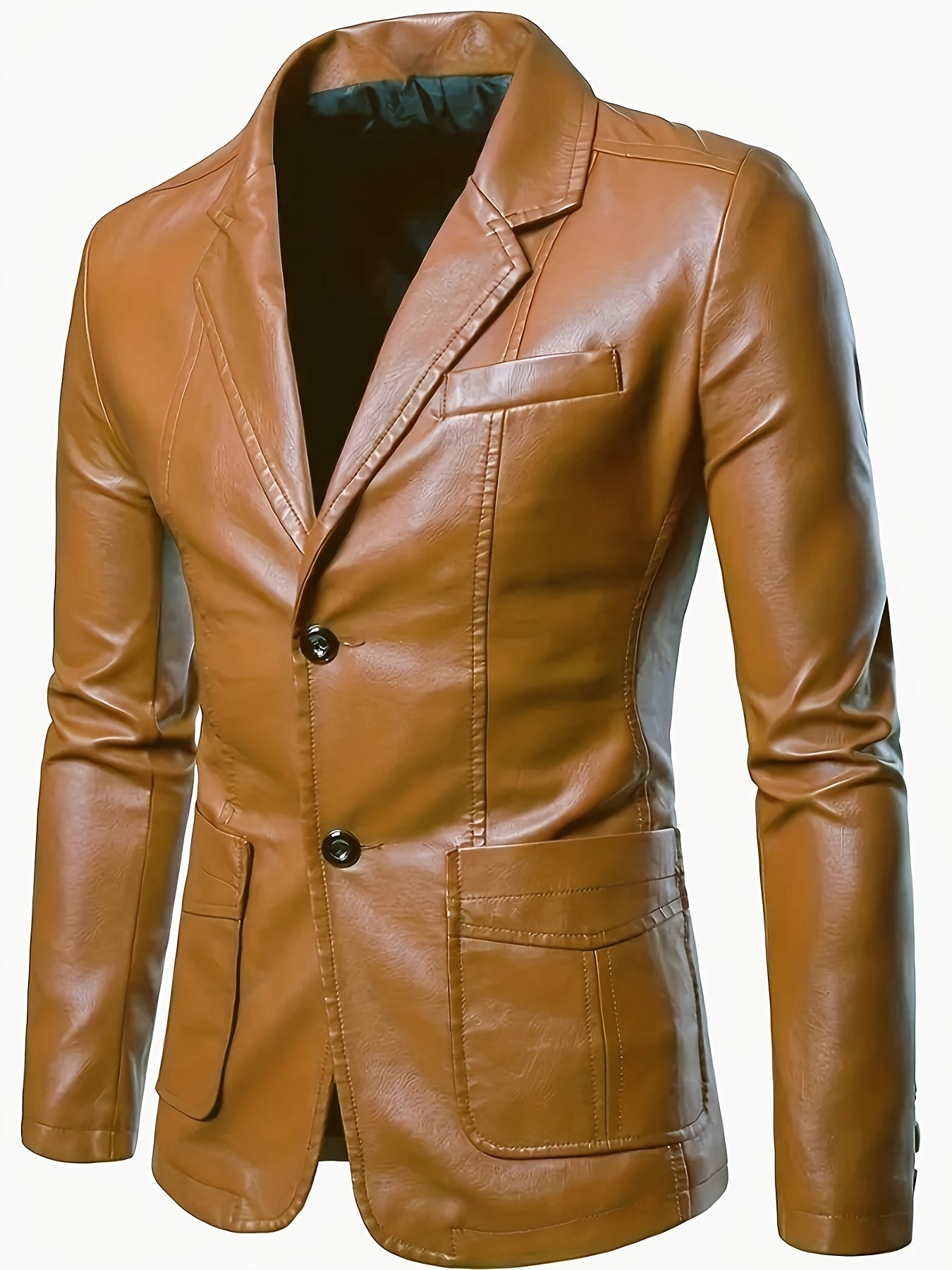 Clyde | Elegant leather blazer