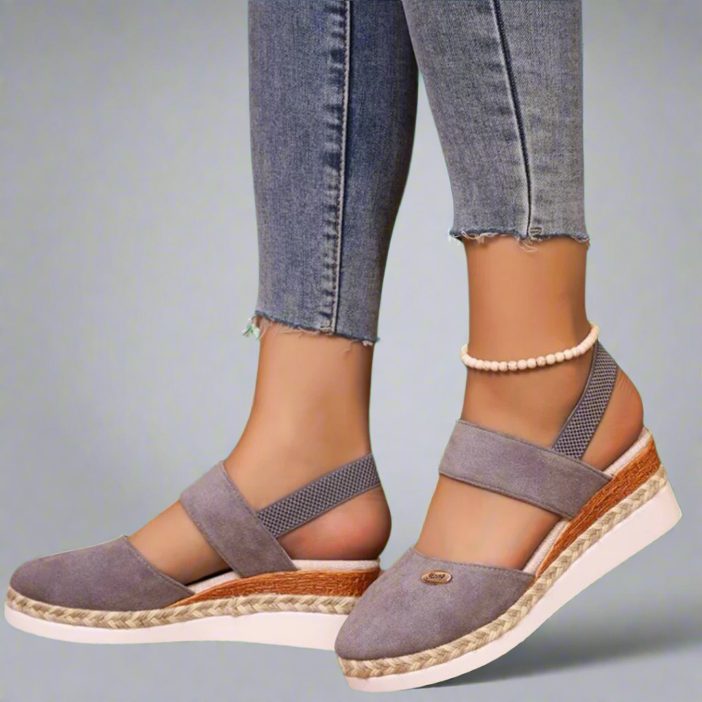 Jesmine | Plus Size Wedge Sandals – Comfortable and Versatile