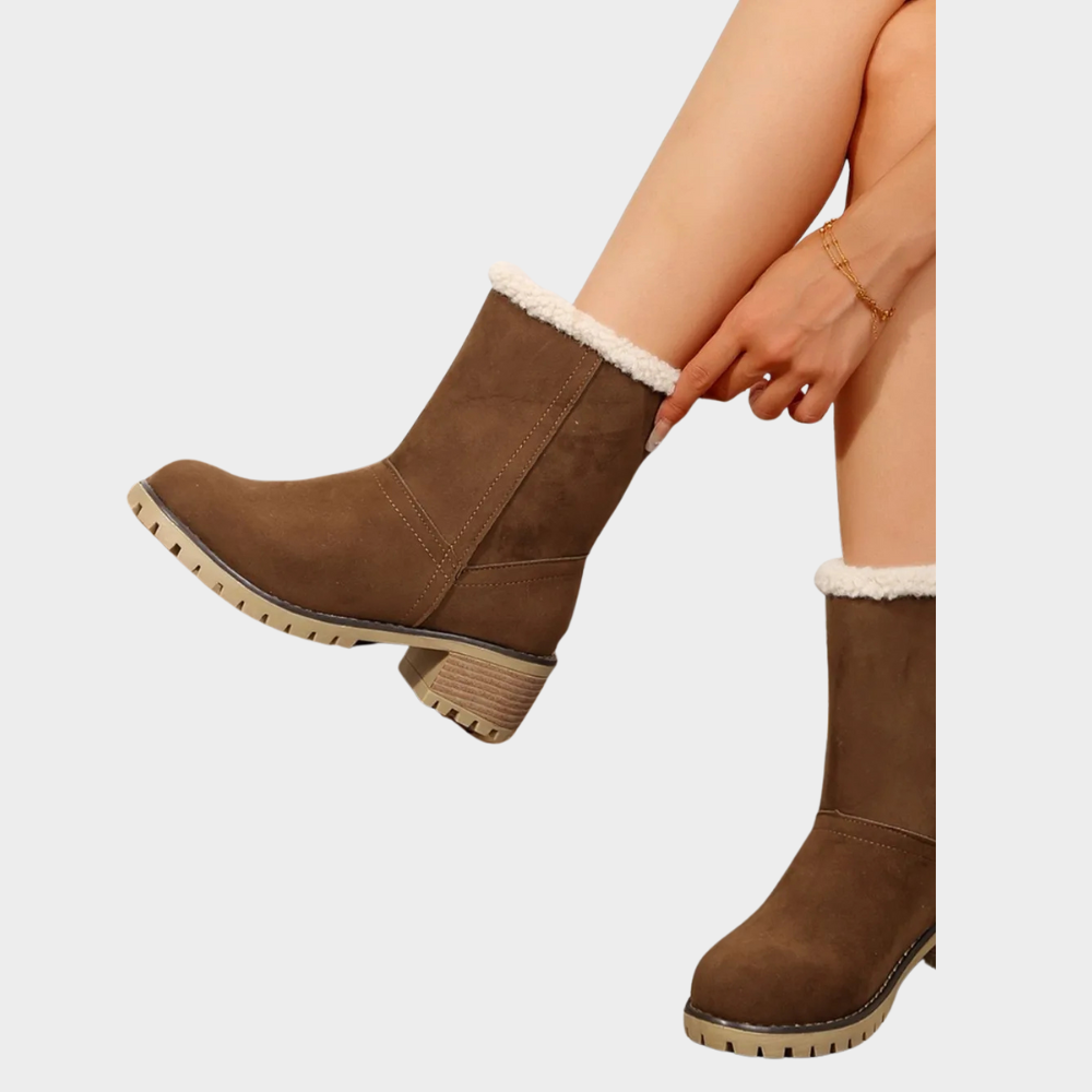 Wanda | Mid-Heel Winter Boots