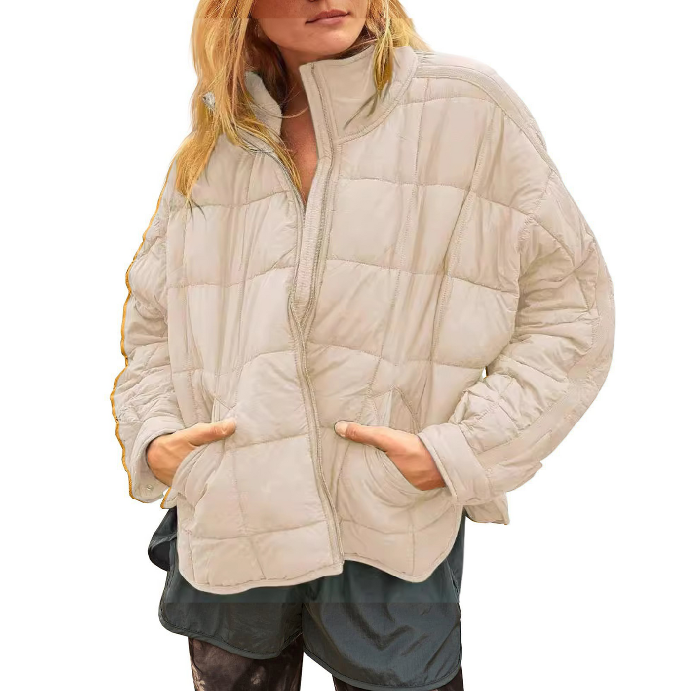Kyla | Lightweight Compact Zip Puffer Jacket