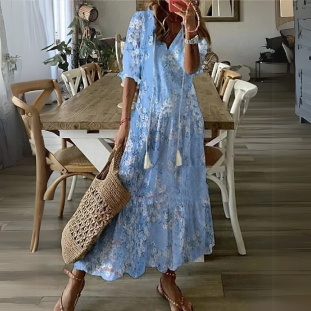 Isabella | Boho Lichotivé Maxi Dress