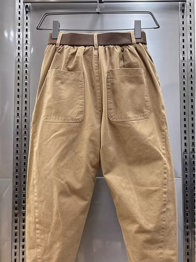 Bruce | Casual Pants with Belt