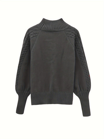 Bessie | Casual Long Sleeve Knitted Sweater