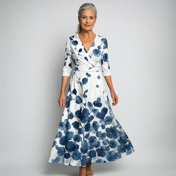 Catherine | Elegant Floral Dress
