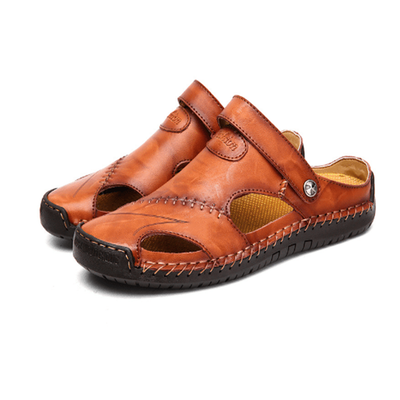 Graham | orthopedic leather sandals