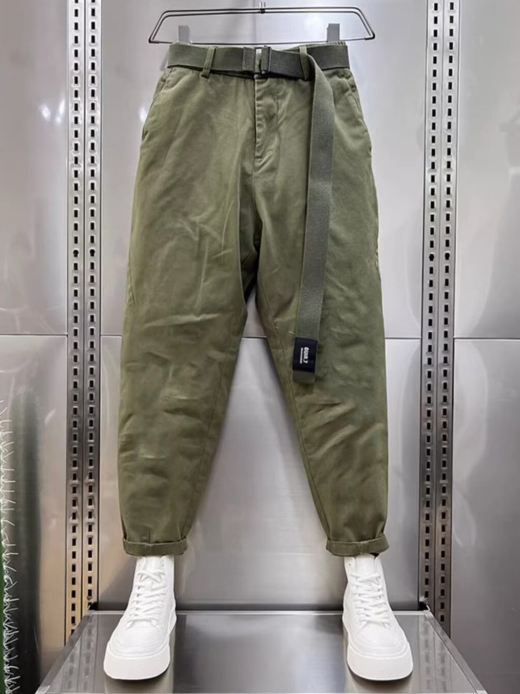 Bruce | Casual Pants with Belt