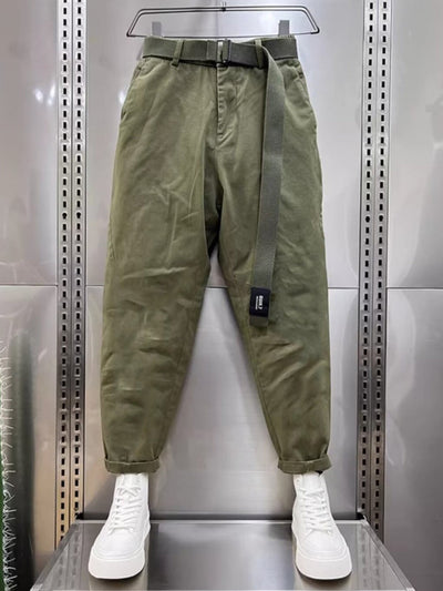 Bruce | Casual Pants with Belt