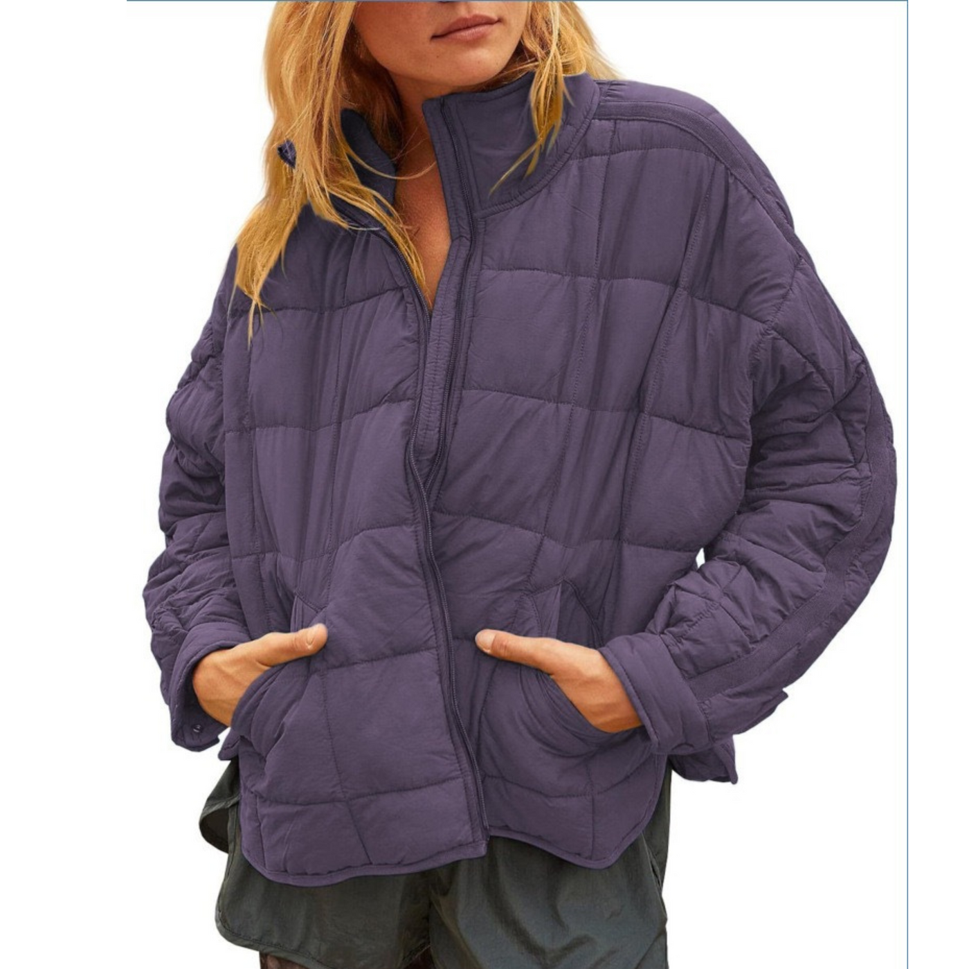Kyla | Lightweight Compact Zip Puffer Jacket