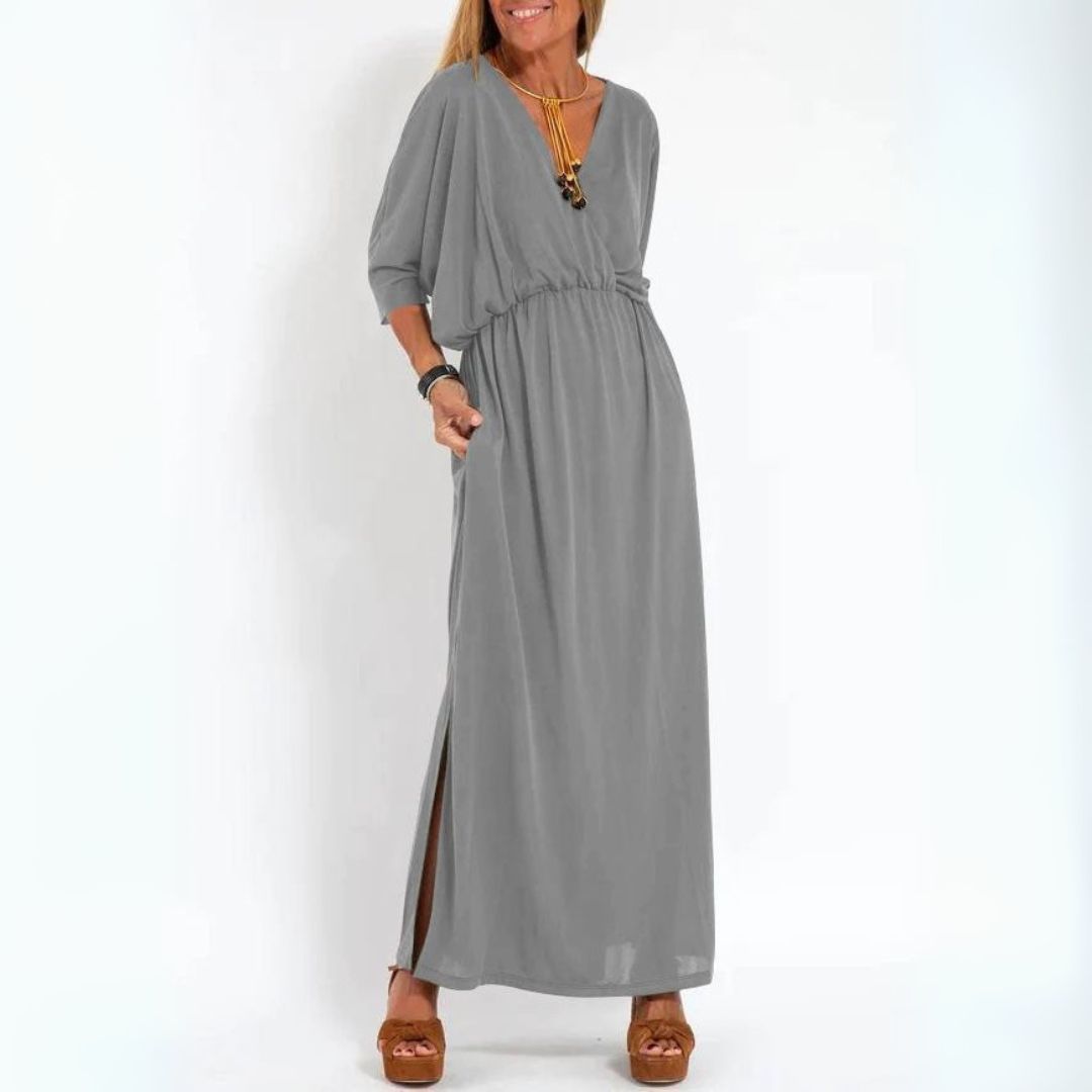 Charlotte | Elegant Maxi Dress with V-Neck