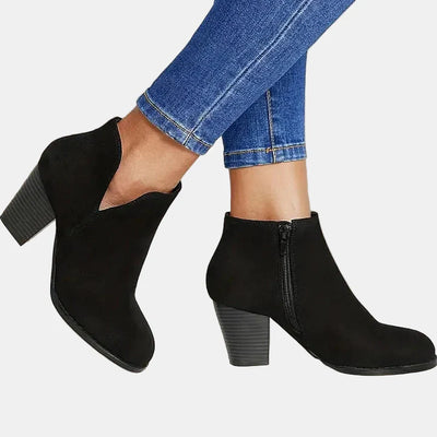 Eleanora | Block Heel Ankle Boots
