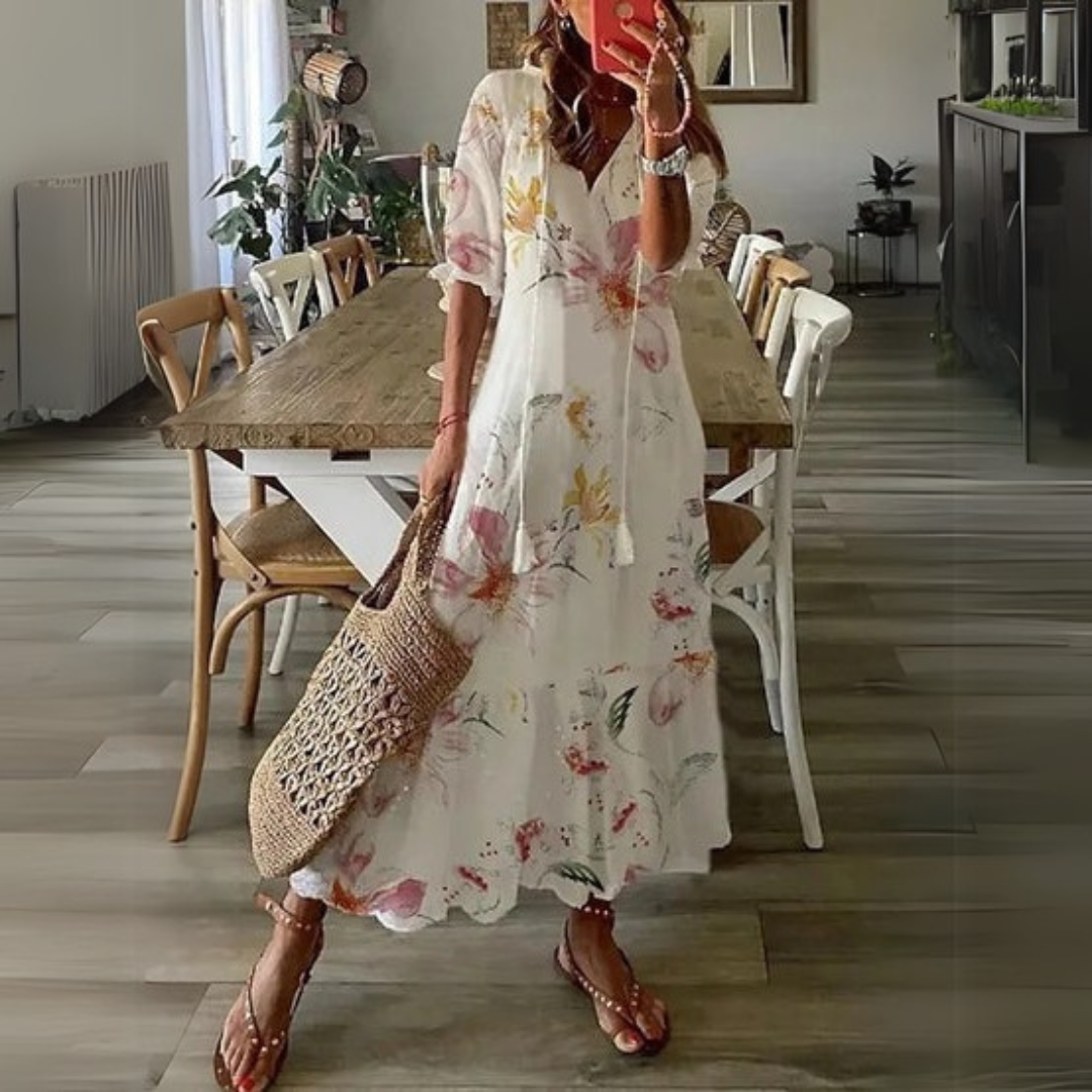 Isabella | Boho Lichotivé Maxi Dress