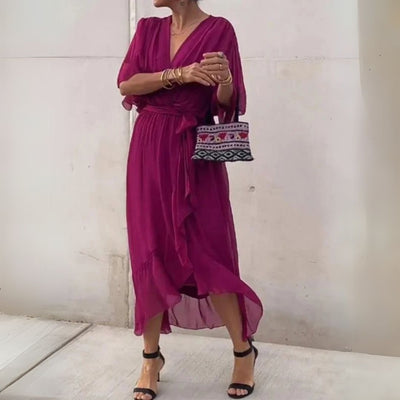 Fatima | Dresses with a V-neckline