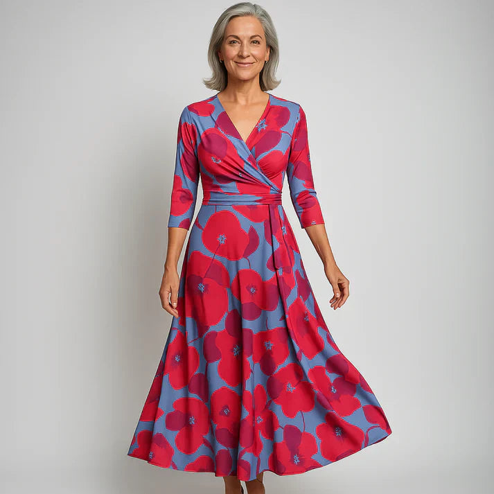 Catherine | Elegant Floral Dress