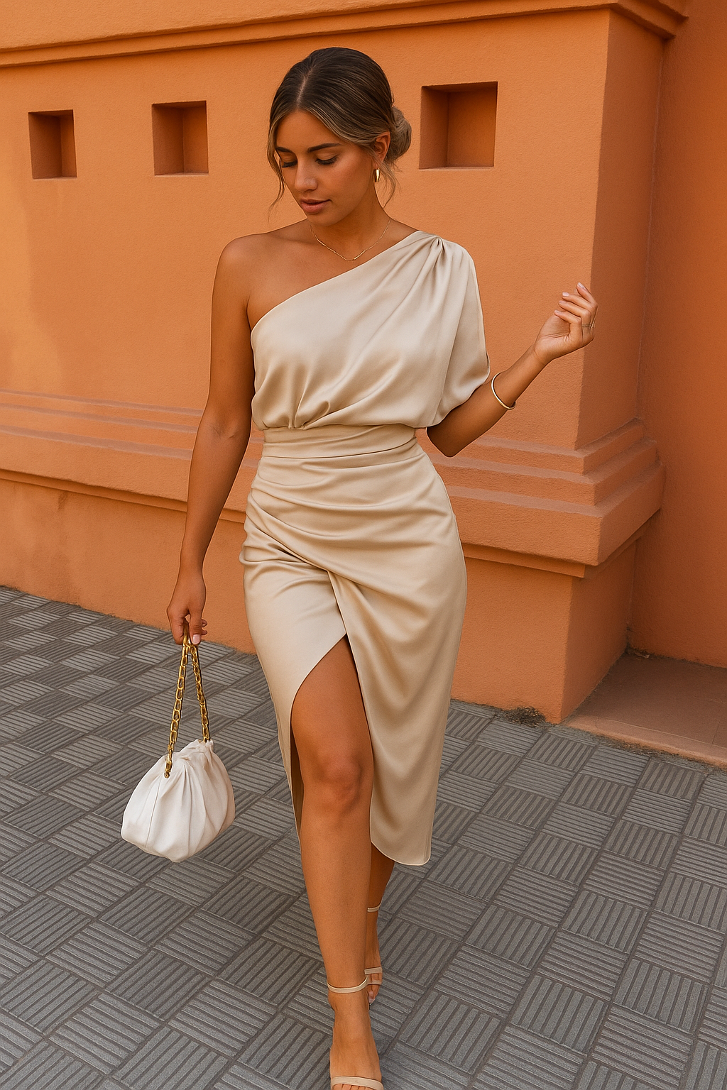 Dhalia | Asymmetrical Elegant Dress
