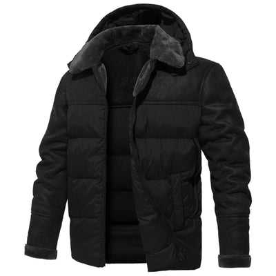 Bernhard | Leather Puffer Jacket
