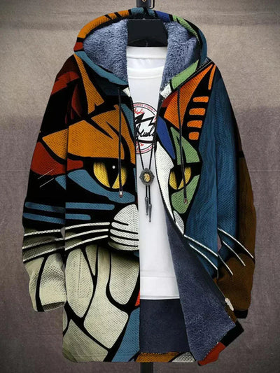 Irving | Luxurious cardigan with artistic inspiration