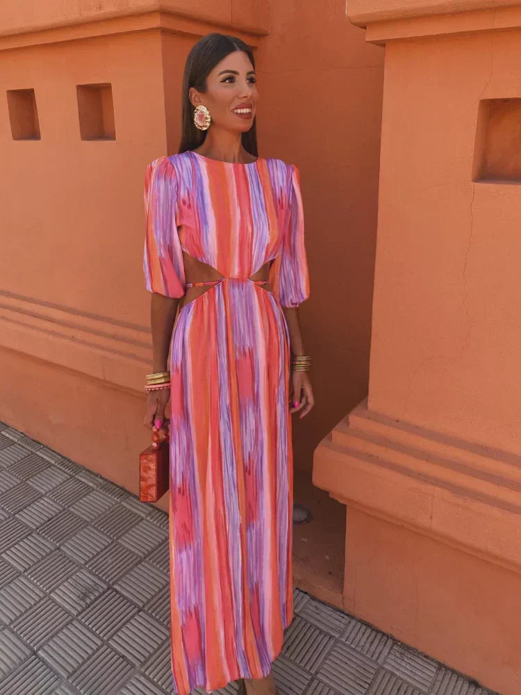 Tanya | Elegant Dress with Cutouts