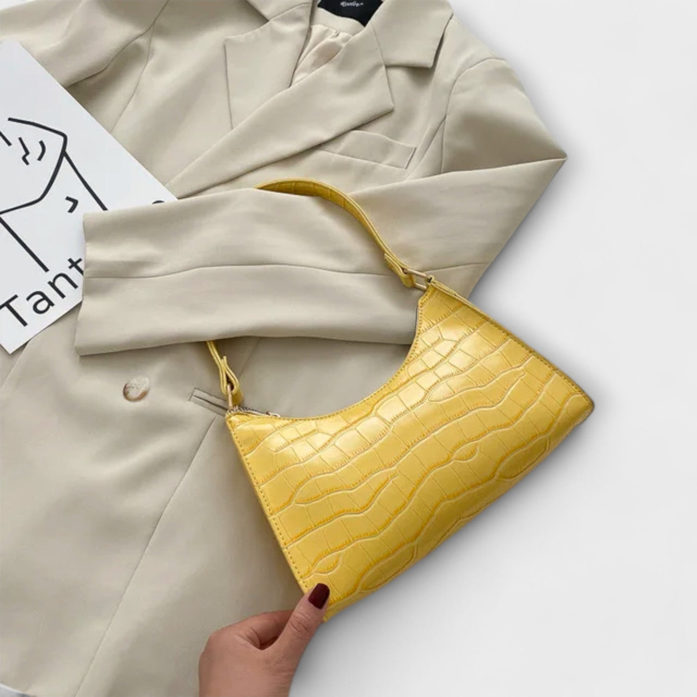 Uma | Shiny Leather Bag