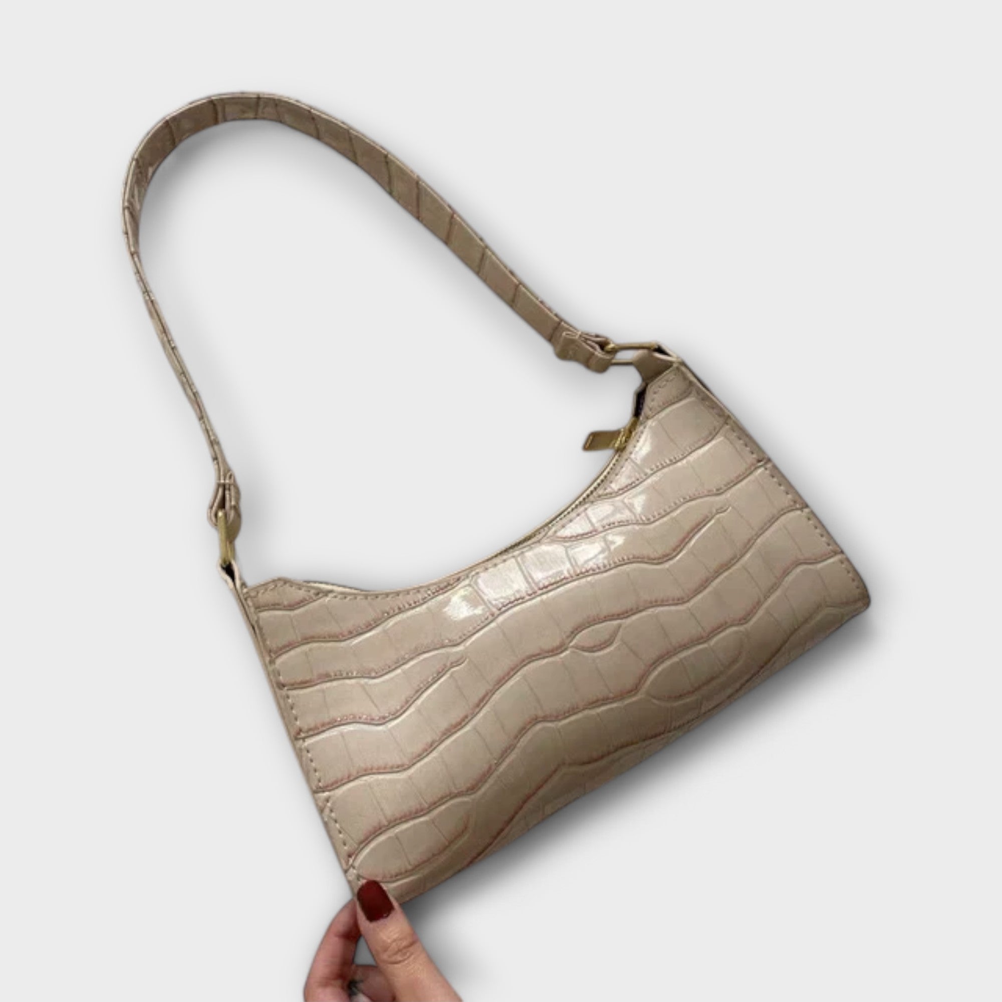 Uma | Shiny Leather Bag