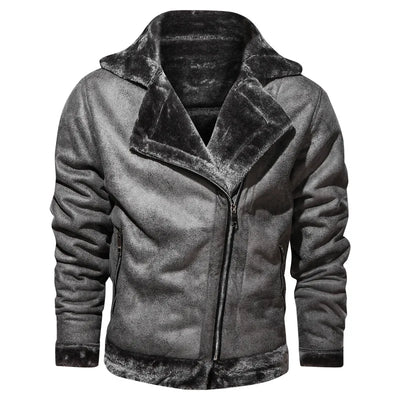 Larry | Leather Jacket with Lining