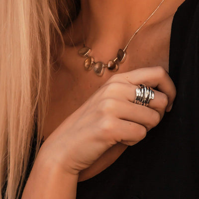 Sharon | Vintage Thick Silver Ring