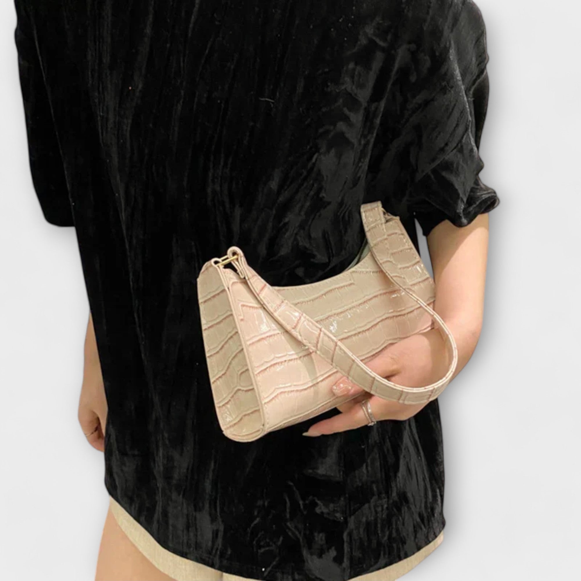 Uma | Shiny Leather Bag