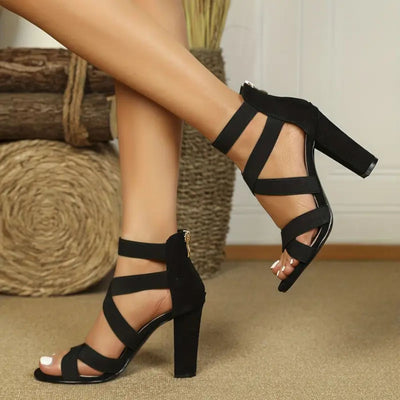 Quinn | Stylish Chunky Heels Orthopedic Sandals