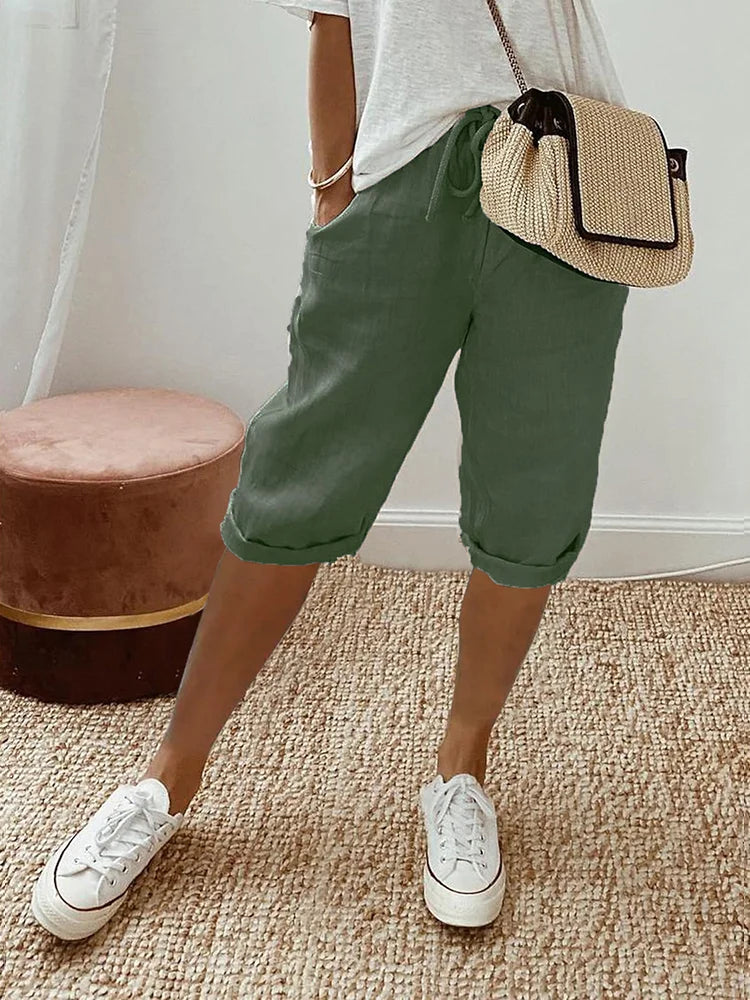 Dane | Light Cotton Linen Short