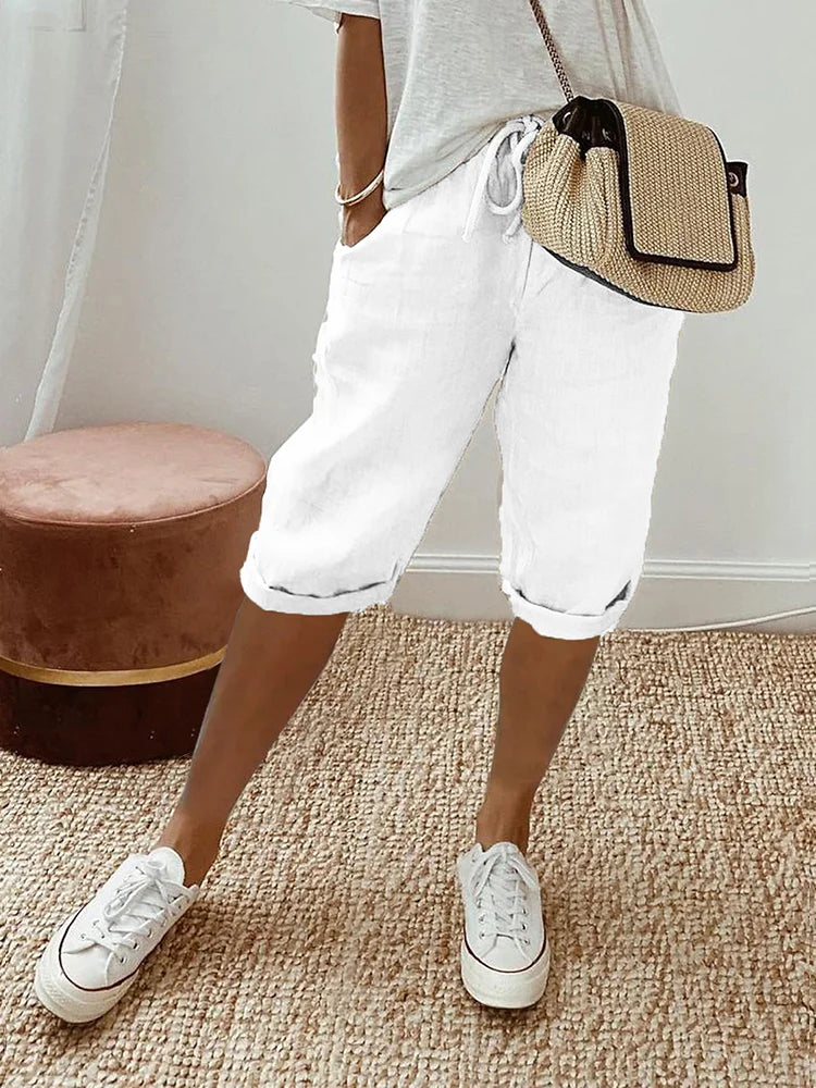 Dane | Light Cotton Linen Short