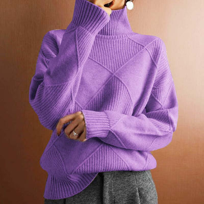 Bernice | Turtleneck Knit Sweater