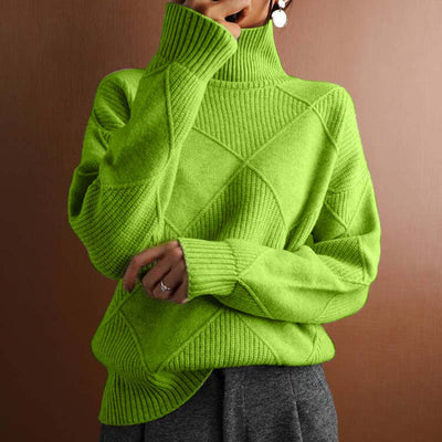 Bernice | Turtleneck Knit Sweater