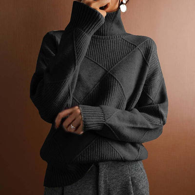 Bernice | Turtleneck Knit Sweater