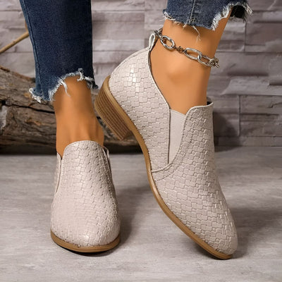 Carlotta | Orthopedic Leather Oxford Shoes