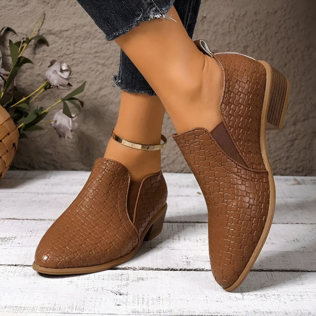 Carlotta | Orthopedic Leather Oxford Shoes