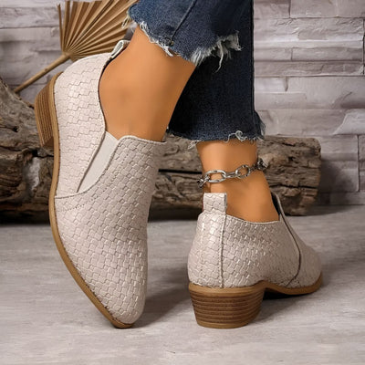 Carlotta | Orthopedic Leather Oxford Shoes