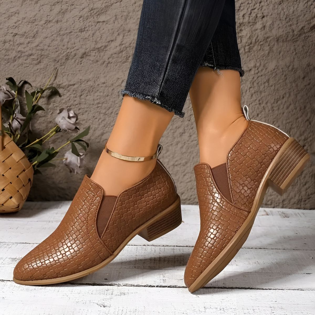 Carlotta | Orthopedic Leather Oxford Shoes