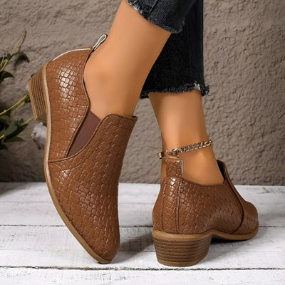 Carlotta | Orthopedic Leather Oxford Shoes