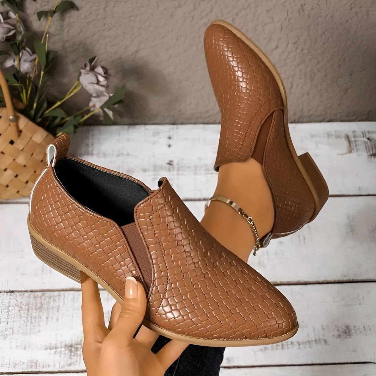Carlotta | Orthopedic Leather Oxford Shoes