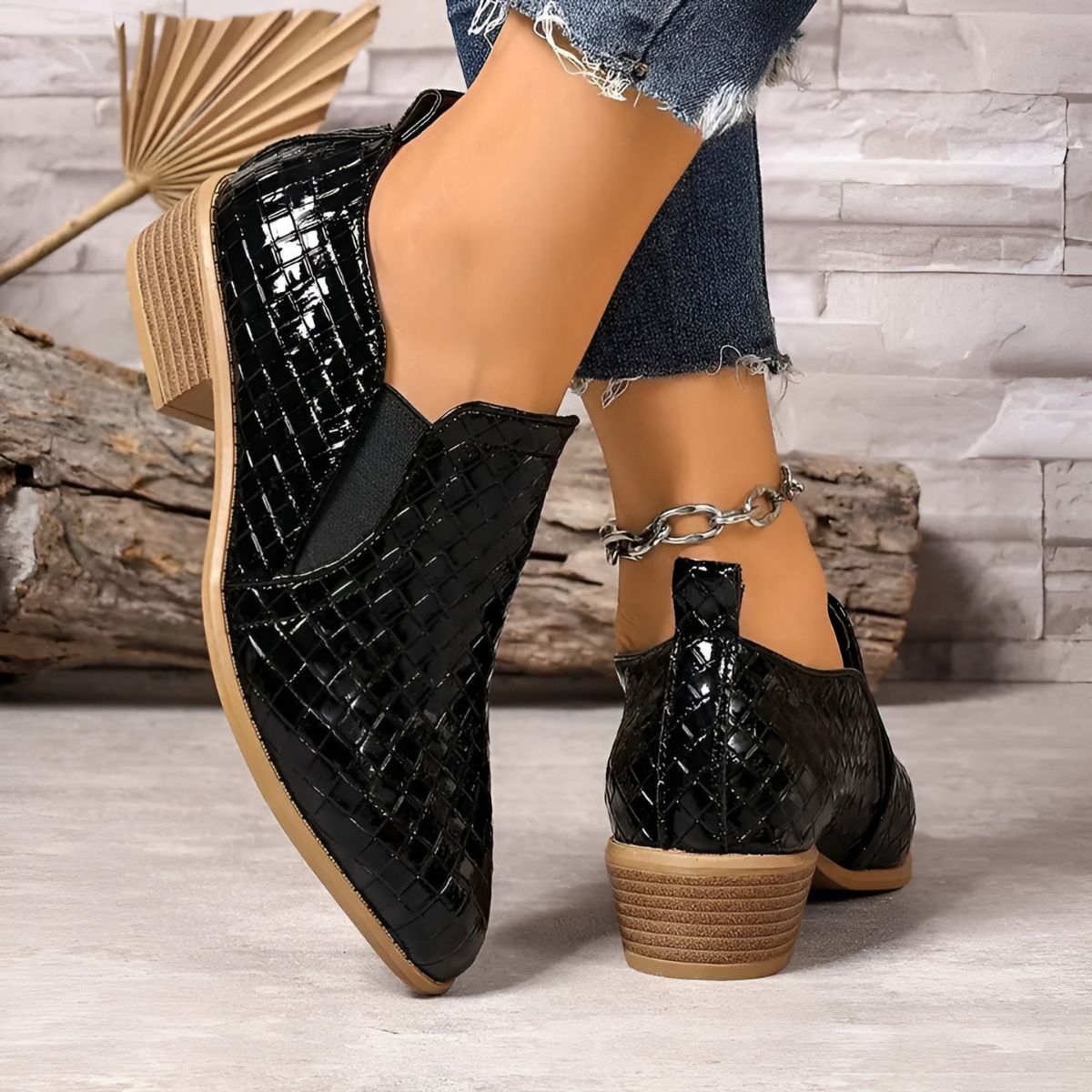 Carlotta | Orthopedic Leather Oxford Shoes