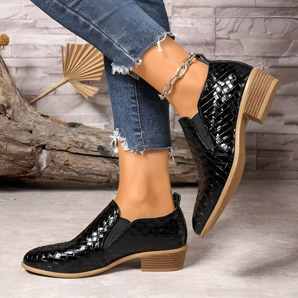 Carlotta | Orthopedic Leather Oxford Shoes