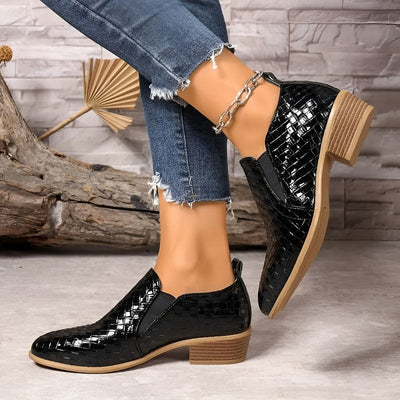 Carlotta | Orthopedic Leather Oxford Shoes