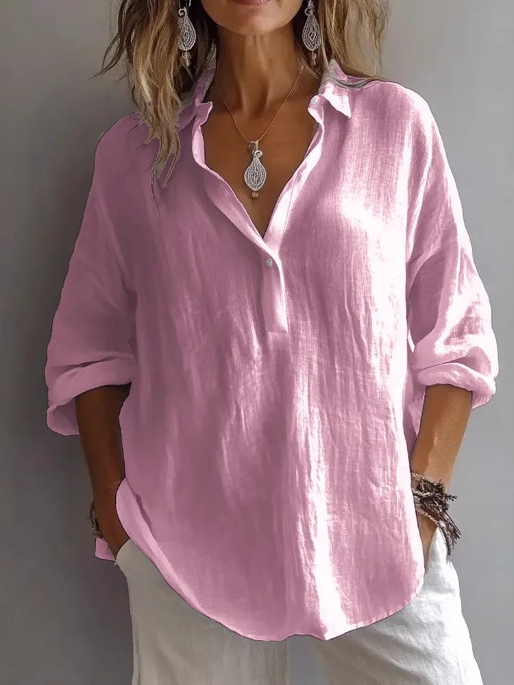 Barbara | Long Casual Blouse